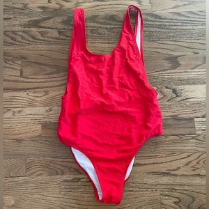 Missguided Red One Piece
